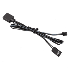 White Shark  ventilator GCF-S028-004 NEBULA-2 črna ARGB komplet