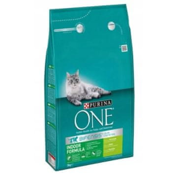 shumee PURINA ONE INDOOR FORMULA suha hrana za mačke Cat Purana s puranom 9,75 kg