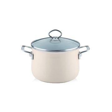 Riess visok lonec s pokrovom 6,5 l 24 cm Avorio R0705011