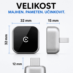 Brezžični vmesnik CarPlay in Android Auto | CUBELINK
