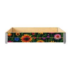Aga Dvignjena greda 120x80x40 cm Cvetlice