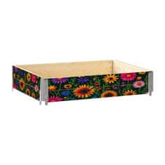 Aga Dvignjena greda 120x80x40 cm Cvetlice