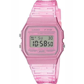 Casio Ure roza F91WS4