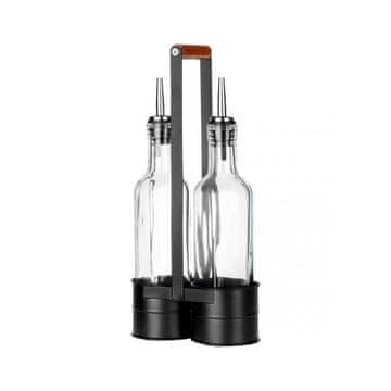 Orion Steklenice za olje in kis v stojalu 2x250ml 67547XXA