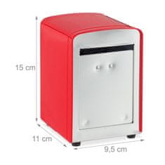 Northix Retro podajalnik za prtičke 8x12 cm stabilna plastika