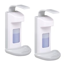 Northix Stenski dozator razkužila 2x500 ml brez dotika plastika