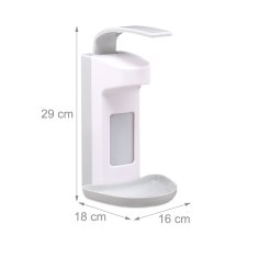 Northix Stenski dozator razkužila 2x500 ml brez dotika plastika