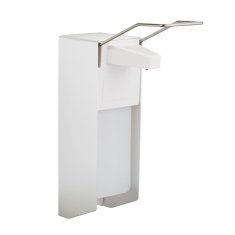 Northix Stenski dozirnik za milo 1000 ml aluminij komolčna aktivacija