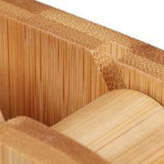 Northix Bambusov namizni podajalnik lepilnega traku 25 mm eleganten