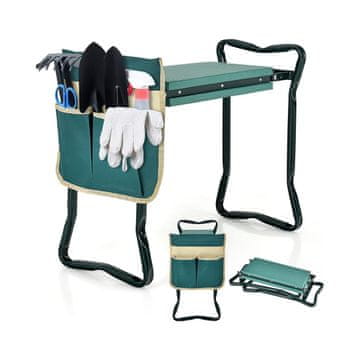 Northix Zložljiv vrtni klečalnik in sedež z EVA podlogo in torbo za orodje