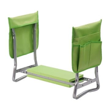 Northix Vrtni klečalnik z žepi, zložljiv in oblazinjen sedež, EVA blazina