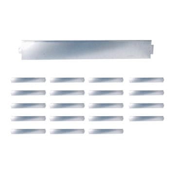 Northix Jeklena obroba vrtnih gredic, fleksibilna zaščita pred plevelom