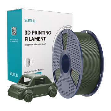 SUNLU  PETG Filament v olivni barvi
