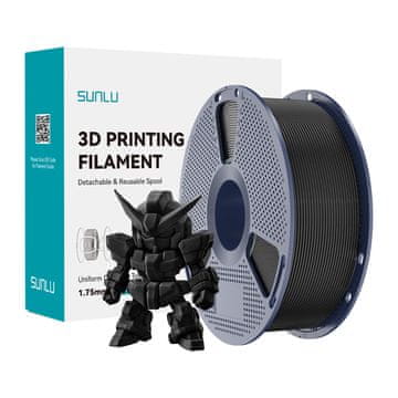 SUNLU SUNLU PLA+ filament 2.0, 1,75 mm, 1 kg (črn)