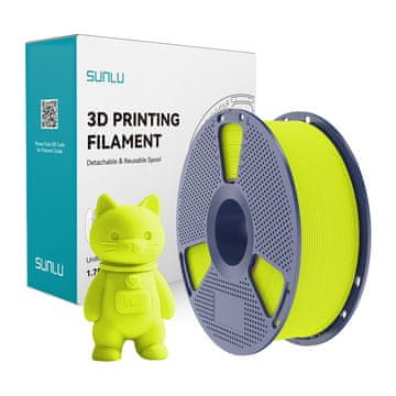 SUNLU  PLA Matte Filament (Svetlo zelena)