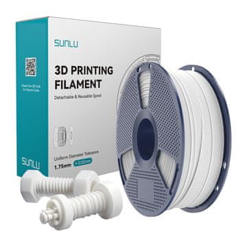 SUNLU SUNLU ABS filament za visoke hitrosti, 1,75 mm, 1 kg (bel)