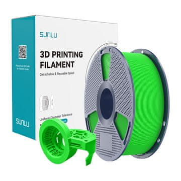 SUNLU Filament PETG Visokohitrostni Mat (zeleni)