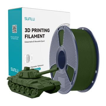 SUNLU  PLA+ High-Speed Olive Filament