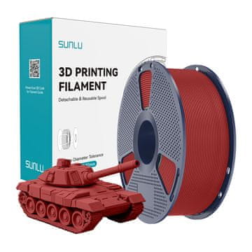 SUNLU  PLA+ High-Speed Rdeč Filament
