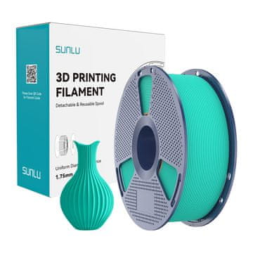 SUNLU  PLA Classic Mint Filament za hitro in trdno 3D tiskanje