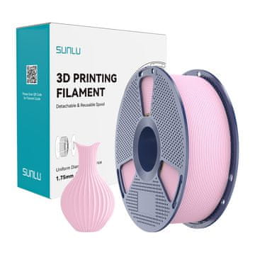 SUNLU SUNLU PLA Classic filament 1,75 mm, 1 kg (sakura roza)