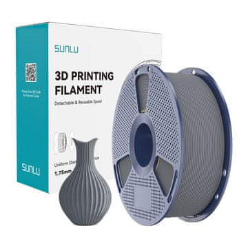 SUNLU  PLA Classic Gray Filament 1.75mm 1KG