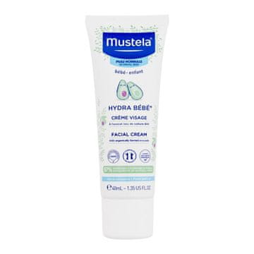 Mustela Hydra Bébé Facial Cream vlažilna krema za obraz (za otroke od rojstva naprej) za otroke