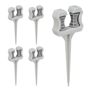 Northix Vodilo za cev za vrtno cev z valji, 30 cm dolga brušena konica