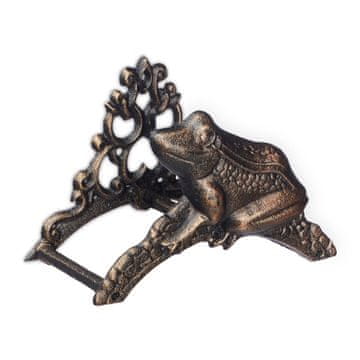 Northix Starinsko držalo za cev z žabo iz litega železa za stensko montažo