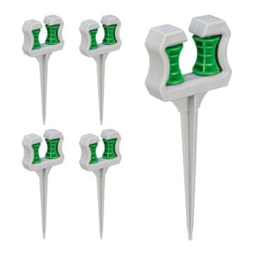 Northix Vodilo za cev za vrtno cev Set 5 z vzdržljivimi valji za enostavno navigacijo