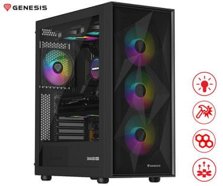 Genesis Diaxid 605 ARGB ohišje