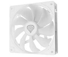 Genesis OXAL 120 ARGB ventilator za računalnik,1450 RPM, beli