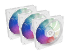 Genesis OXAL 120 ARGB 3-PACK ventilatorji za ohišje, 1450 RPM, 120mm, beli