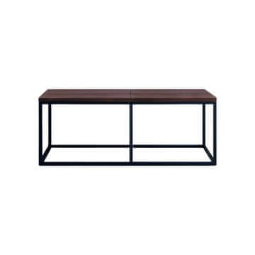 Northix Industrijska jedilna klop, 120 cm, 2 sedeža