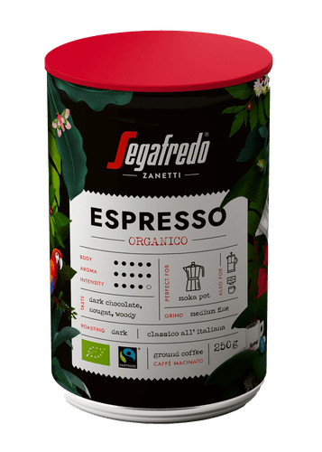 Espresso Organico mleta kava 250g