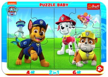 Trefl Puzzle Paw Patrol Baby 2v1