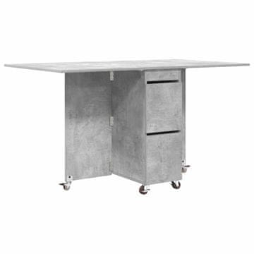 Vidaxl Jedilna miza 2 pcs 140 x 80 x 77 cm Inženirski les