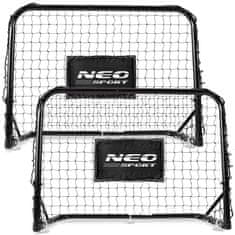 Neo-Sport Nogometni gol - komplet 2 kosov - 60 x 45 x 25 cm NS-486