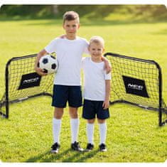 Neo-Sport Nogometni gol - komplet 2 kosov - 60 x 45 x 25 cm NS-486