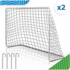Neo-Sport Prenosni nogometni gol za trening, 2 kosa, 183 x 122 x 61 cm, NS-485