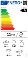 Samsung WF90F09C4SU4 pralni stroj, 9 kg