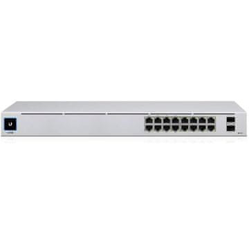 Ubiquiti UNIFI USW-16-POE 18-port 16x Gigabit (8x PoE+) RJ45 2x Gigabit SFP L2 mrežno stikalo switch