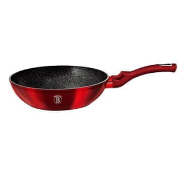 Berlingerhaus Vok ponev z marmorno površino BH-6166 30cm Burgundy Metallic Line