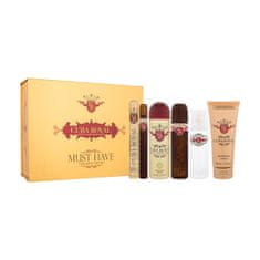 Cuba Royal darilni set toaletna voda 100 ml +vodica po britju 100 ml + gel za prhanje 200 ml + deodorant 200ml + toaletna voda 35ml za moške