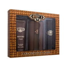 Cuba Prestige darilni set toaletna voda 90 ml + gel za prhanje 200 ml + vodica po britju 100 ml za moške