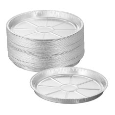 Northix Okrogli aluminijasti pladnji set 50 kos za peko