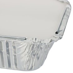 Northix Aluminijasti pladnji s pokrovi komplet 100 kos za peko