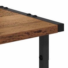 Vidaxl Stojalo za tiskalnik Star les 41 x 28 x 33.5 cm Konstruiran les