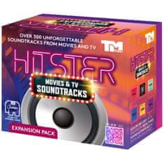 Jumbo HITSTER Movies & TV Soundtracks Dodatek – filmska glasba, filmi in serije, razširitev za igro Hitster, družabna igra