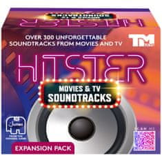 Jumbo HITSTER Movies & TV Soundtracks Dodatek – filmska glasba, filmi in serije, razširitev za igro Hitster, družabna igra